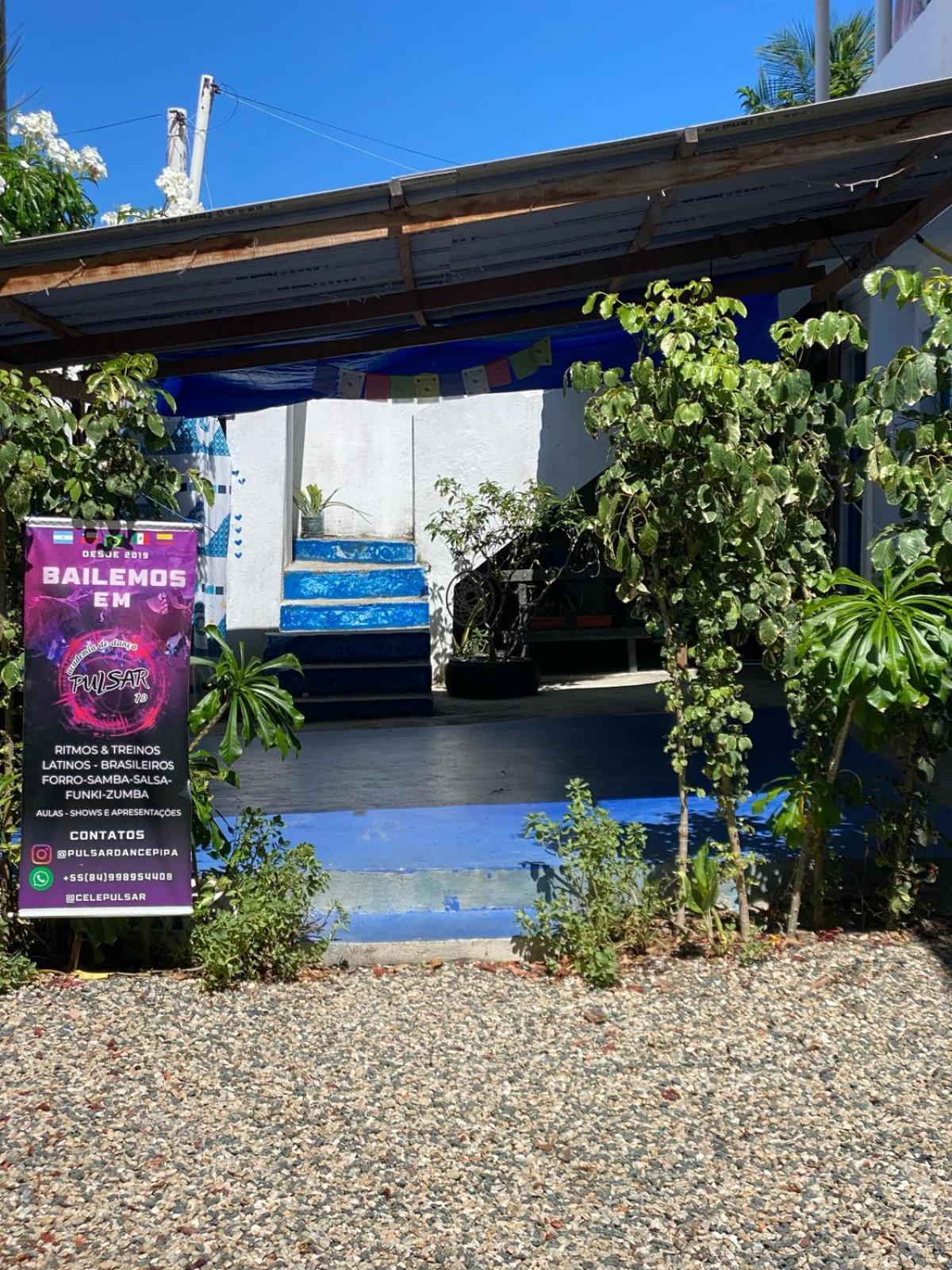Casinha Blue Pipa Hostel Praia de Pipa Luaran gambar